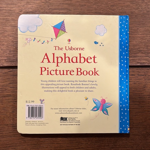 The Usborne Alphabet Picture Book | Children’s book - Picture 5 of 5